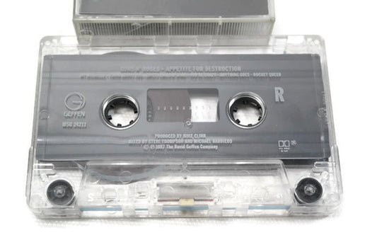 GUNS N' ROSES - Vintage Cassette Tape - APPETITE FOR DESTRUCTION The Vintedge Co.