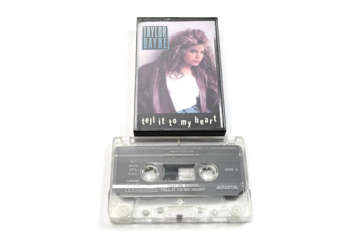 TAYLOR DAYNE - Vintage Cassette Tape - TELL IT TO MY HEART The Vintedge Co.