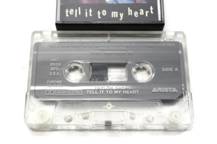 TAYLOR DAYNE - Vintage Cassette Tape - TELL IT TO MY HEART The Vintedge Co.