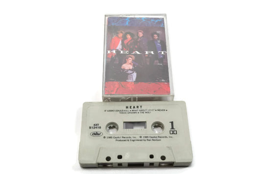 HEART - Vintage Cassette Tape - HEART The Vintedge Co.