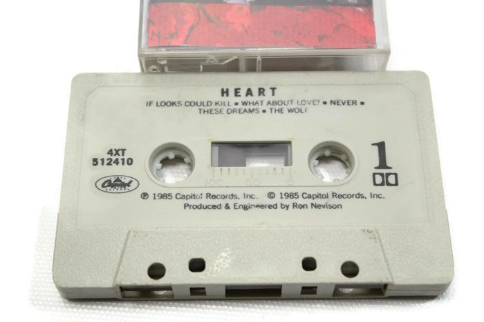 HEART - Vintage Cassette Tape - HEART The Vintedge Co.