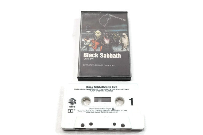 BLACK SABBATH - Vintage Cassette Tape - BLACK SABBATH The Vintedge Co.