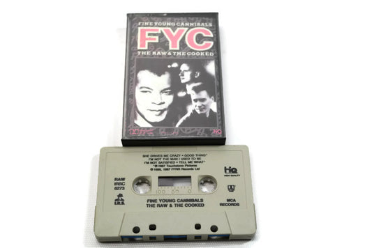 FINE YOUNG CANNIBALS - Vintage Cassette Tape - THE YOUNG & THE COOKED The Vintedge Co.