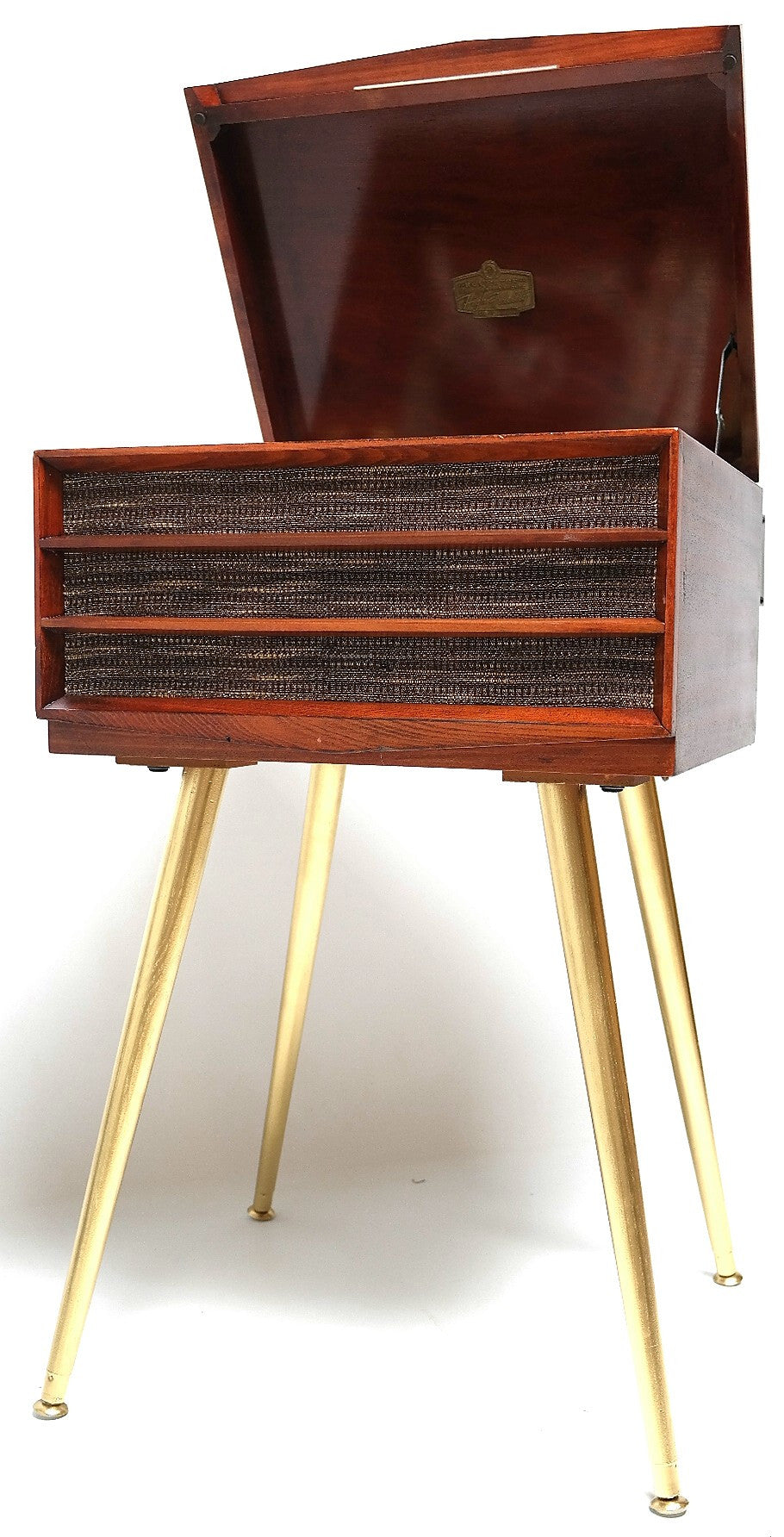 Mid Century Modern Stereo RCA Orthophonic Record Changer - Bluetooth - Tube Amplifer The Vintedge Co.