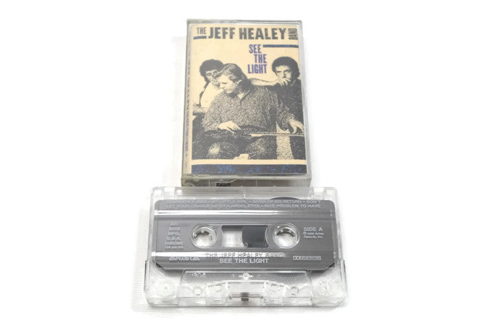 THE JEFF HEALEY BAND - Vintage Cassette Tape - SEE THE LIGHT The Vintedge Co.