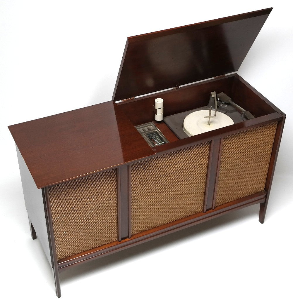 Mid Century Admiral Stereo Console Record Player - Bluetooth - AM/FM Tuner - Record Changer The Vintedge Co.