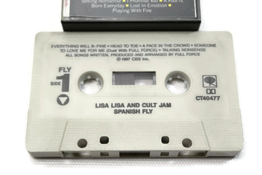 LISA LISA & CULT JAM - Vintage Cassette Tape - SPANISH FLY The Vintedge Co.