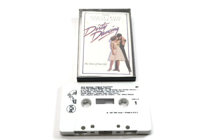DIRTY DANCING - Vintage Cassette Tape - ORIGINAL MOTION PICTURE SOUNDTRACK The Vintedge Co.