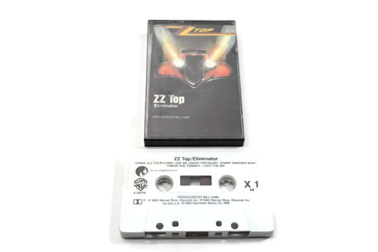 ZZ TOP - Vintage Cassette Tape - ELIMINATOR The Vintedge Co.