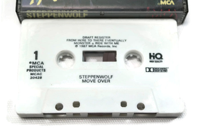 STEPPENWOLF - Vintage Cassette Tape - MOVE OVER The Vintedge Co.