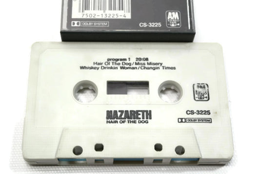 NAZARETH - Vintage Cassette Tape - HAIR OF THE DOG The Vintedge Co.