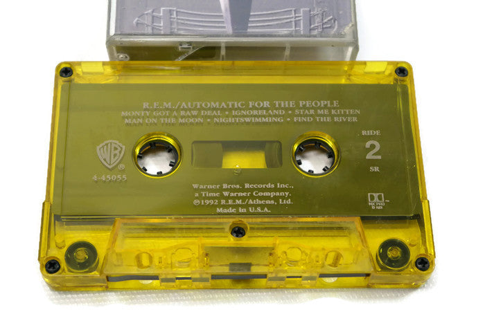 REM - Vintage Cassette Tape - AUTOMATIC FOR THE PEOPLE The Vintedge Co.