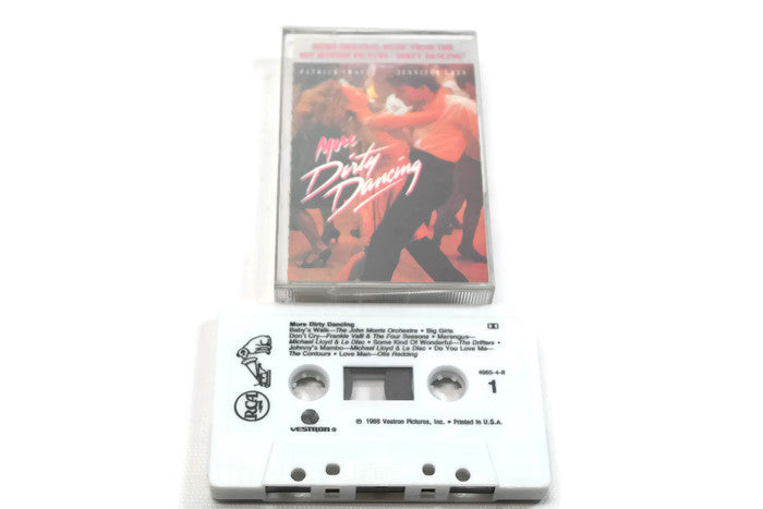 MORE DIRTY DANCING - Vintage Cassette Tape - ORIGINAL MOTION PICTURE SOUNDTRACK The Vintedge Co.
