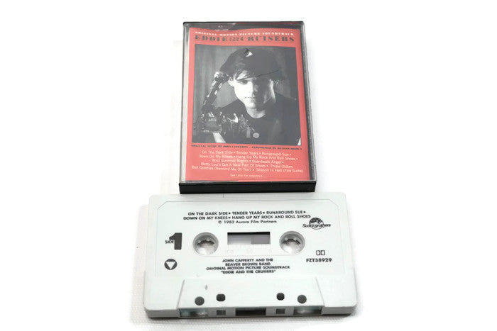 EDDIE AND THE CRUISERS - Vintage Cassette Tape - ORIGINAL MOTION PICTURE SOUNDTRACK The Vintedge Co.