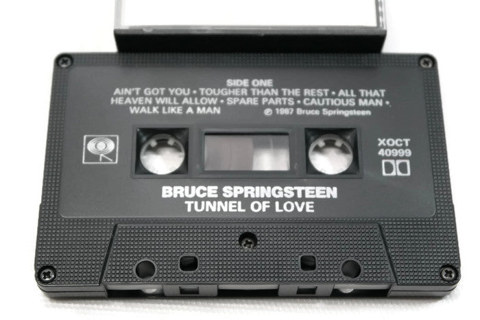 BRUCE SPRINGSTEEN - Vintage Cassette Tape - TUNNEL OF LOVE The Vintedge Co.