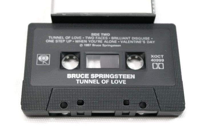 BRUCE SPRINGSTEEN - Vintage Cassette Tape - TUNNEL OF LOVE The Vintedge Co.