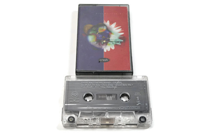 DAVE MATTHEWS BAND - Vintage Cassette Tape - CRASH The Vintedge Co.