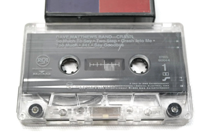 DAVE MATTHEWS BAND - Vintage Cassette Tape - CRASH The Vintedge Co.