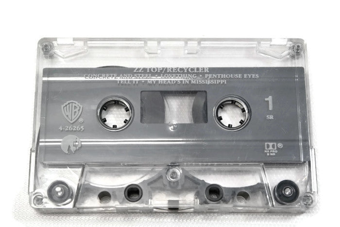 ZZ TOP - Vintage Cassette Tape - RECYCLER The Vintedge Co.