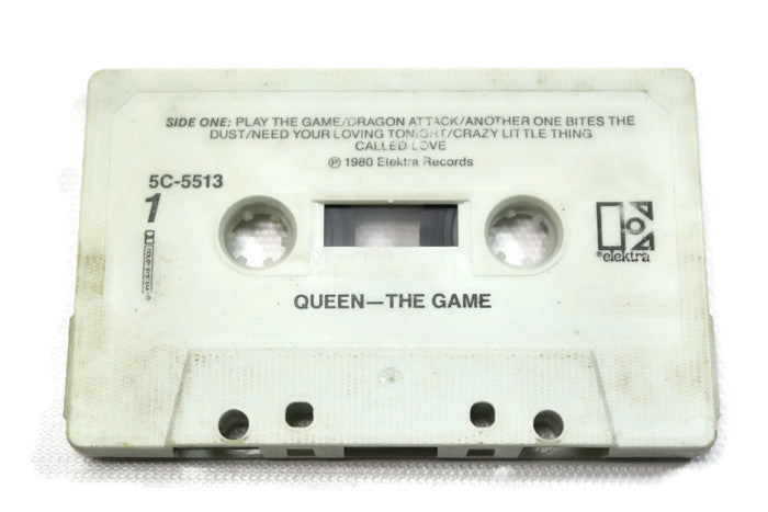 QUEEN - Vintage Cassette Tape - THE GAME The Vintedge Co.