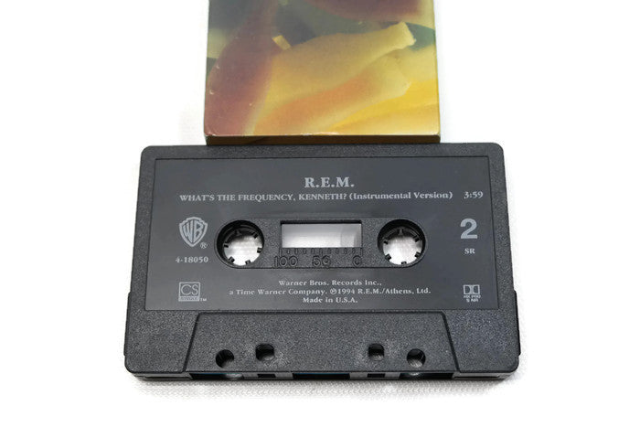 REM - Vintage Cassette Tape - WHAT'S THE FREQUENCY, KENNETH? The Vintedge Co.