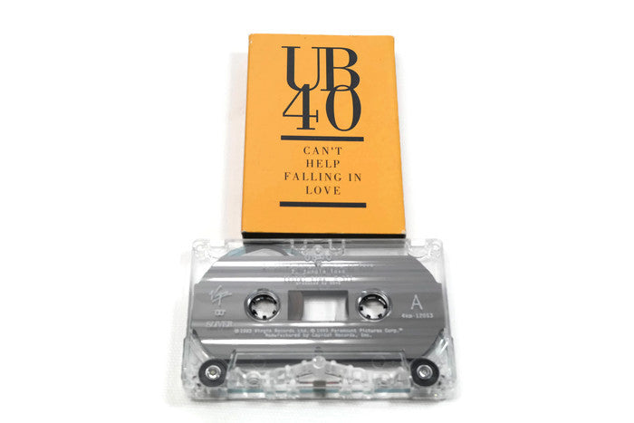 UB40 - Vintage Cassette Tape - CAN'T HELP FALLING IN LOVE WITH YOU The Vintedge Co.