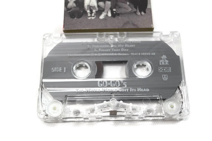 THE GO GO'S - Vintage Cassette Tape - THE WHOLE WORLD LOST ITS HEAD The Vintedge Co.
