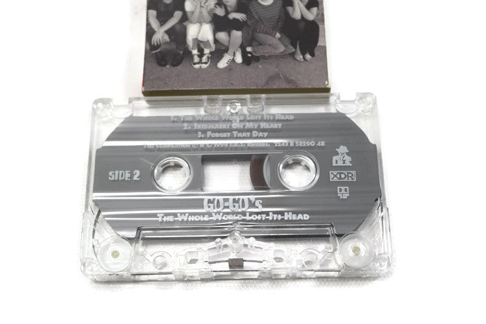 THE GO GO'S - Vintage Cassette Tape - THE WHOLE WORLD LOST ITS HEAD The Vintedge Co.