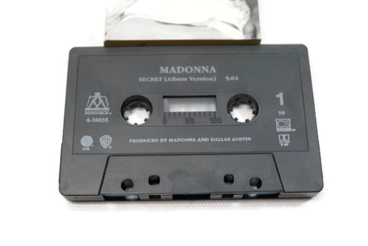 MADONNA - Vintage Cassette Tape - SECRET The Vintedge Co.