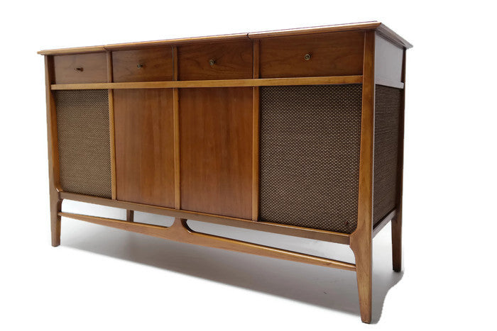 **SOLD OUT** AIRLINE Vintage 50s 60s Record Player Changer Stereo Console The Vintedge Co.