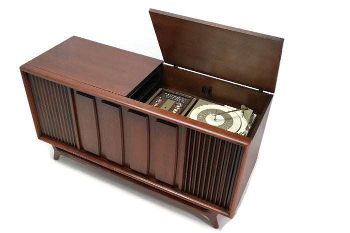 **SOLD OUT** 60's PACKARD BELL Mid Century Record Player Changer Stereo Console The Vintedge Co.