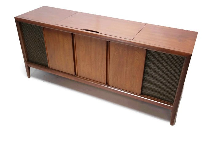 **SOLD OUT**  ADMIRAL Mid Century Vintage Record Player Changer Stereo Console AM FM  - Bluetooth The Vintedge Co.