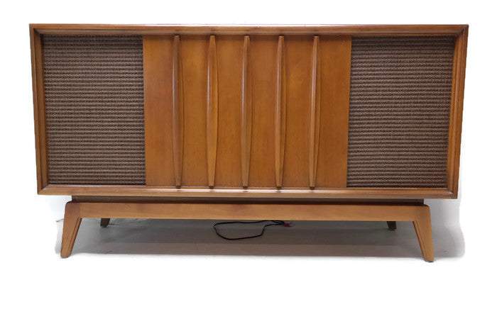 **SOLD OUT**  ADMIRAL Mid Century Record Player Changer Stereo Console AM FM  - Bluetooth The Vintedge Co.