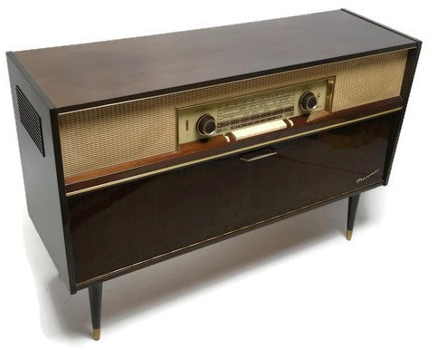 Vintage GRUNDIG MANDELLO 60's Record Changer Stereo Console - AM/FM Tuner - Bluetooth - Shortwave Radio The Vintedge Co.