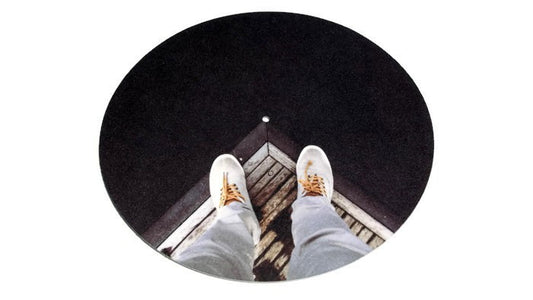 TURNTABLE SLIPMAT - On The Edge - DJ - SLIP MAT - Records - Vinyl - Album - Mat The Vintedge Co.