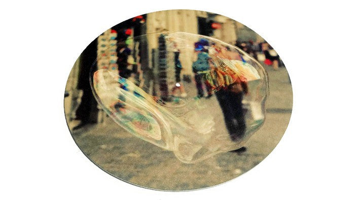 TURNTABLE SLIPMAT - In A Bubble - DJ - SLIP MAT - Records - Vinyl - Album - Mat The Vintedge Co.