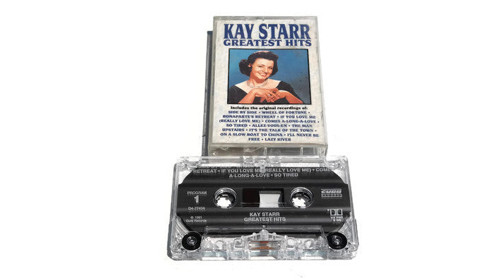 KAY STARR - Vintage Cassette Tape - GREATEST HITS The Vintedge Co.