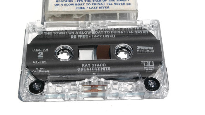 KAY STARR - Vintage Cassette Tape - GREATEST HITS The Vintedge Co.