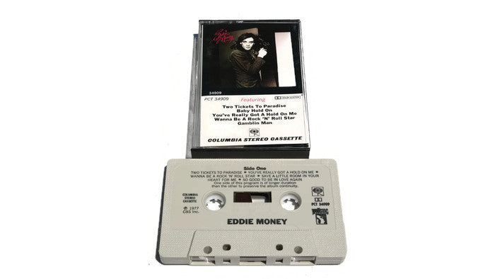 EDDIE MONEY - Vintage Cassette Tape - EDDIE MONEY The Vintedge Co.