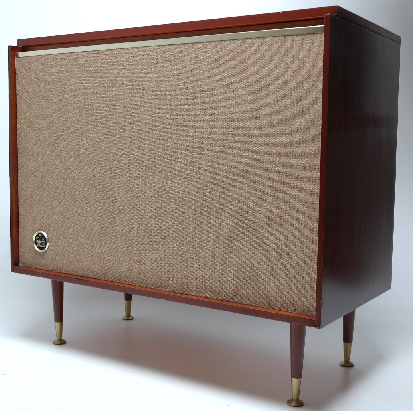 Mid Century Modern STEREO CONSOLE- 50's - Mid Century Webcor Concerto Record Player Changer - Bluetooth - AM FM The Vintedge Co.