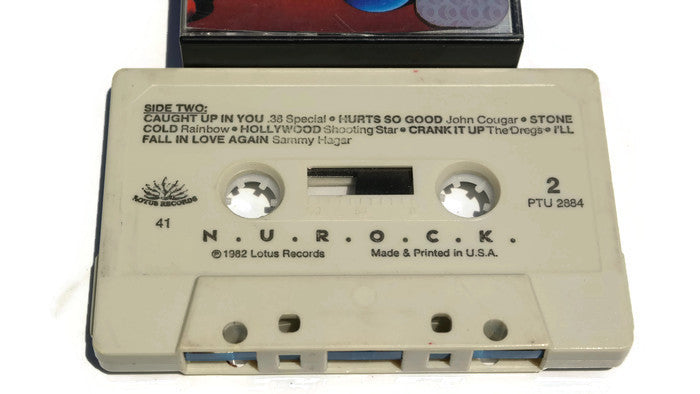 NU ROCK - Vintage Cassette Tape - NU ROCK The Vintedge Co.