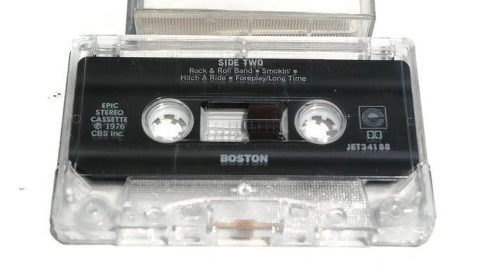 BOSTON - Vintage Cassette Tape - BOSTON The Vintedge Co.