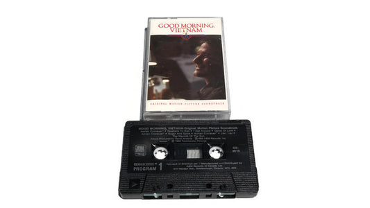GOOD MORNING, VIETNAM - Vintage Cassette Tape - ORIGINAL MOTION PICTURE SOUNDTRACK The Vintedge Co.