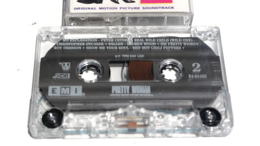 PRETTY WOMAN - Vintage Cassette Tape - ORIGINAL MOTION PICTURE SOUNDTRACK The Vintedge Co.
