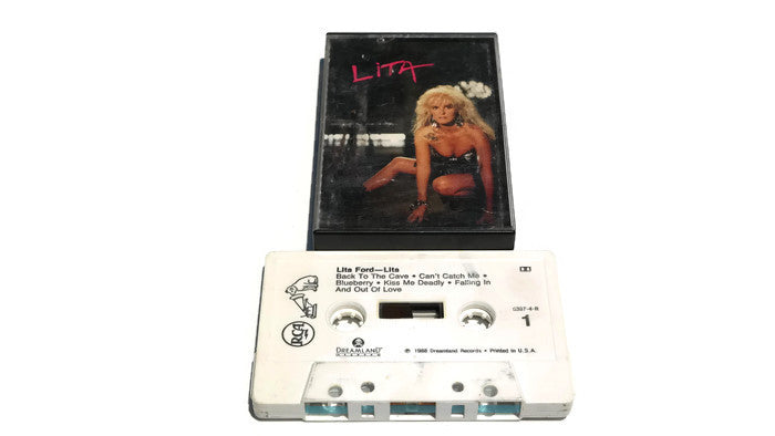 LITA FORD - Vintage Cassette Tape - LITA The Vintedge Co.