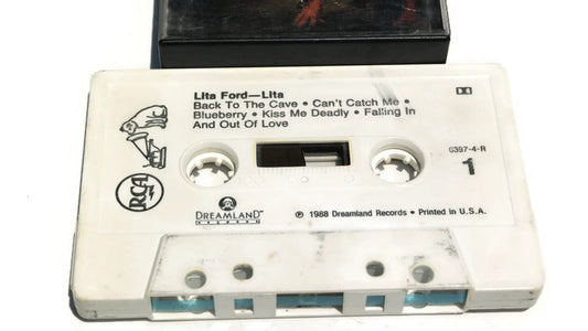 LITA FORD - Vintage Cassette Tape - LITA The Vintedge Co.