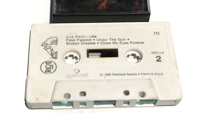 LITA FORD - Vintage Cassette Tape - LITA The Vintedge Co.