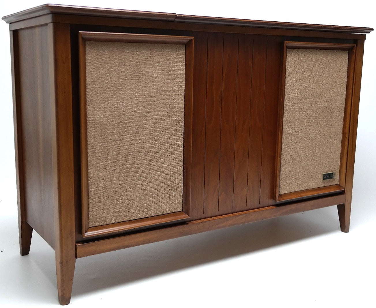 Mid Century Zenith Stereo Console Record Player Changer - Bluetooth -  AM/FM Tuner The Vintedge Co.