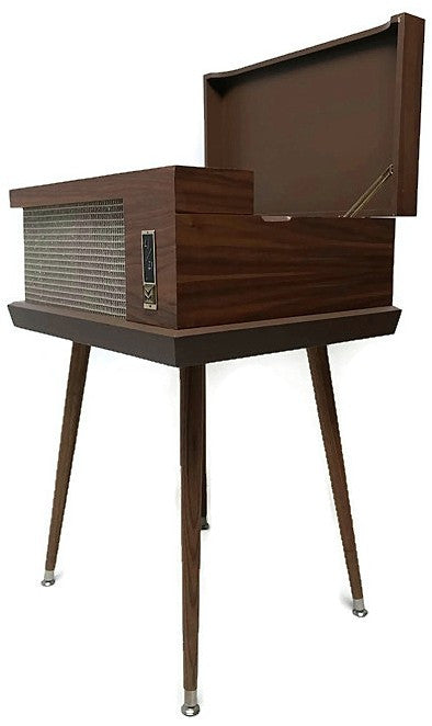 SOLD - 60's The Voice Of Music 562 Vintage Record Changer HIFI Consolette - Bluetooth The Vintedge Co.