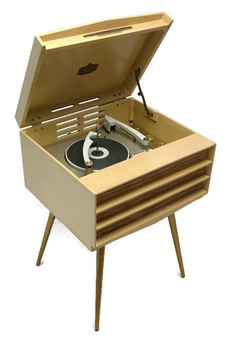 **SOLD OUT** RCA ORTHOPHONIC High Fidelity Mono Blonde Record Player Changer The Vintedge Co.